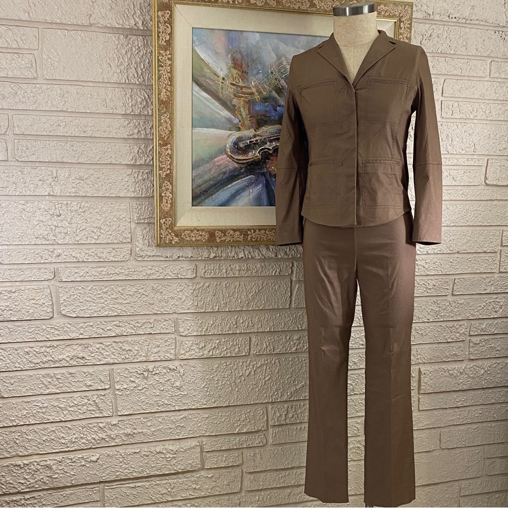 CO & EDDY Unlined Pantsuit